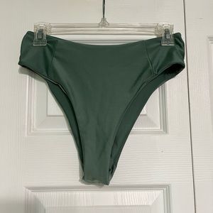 Olive Green Swim Suit Bottoms
